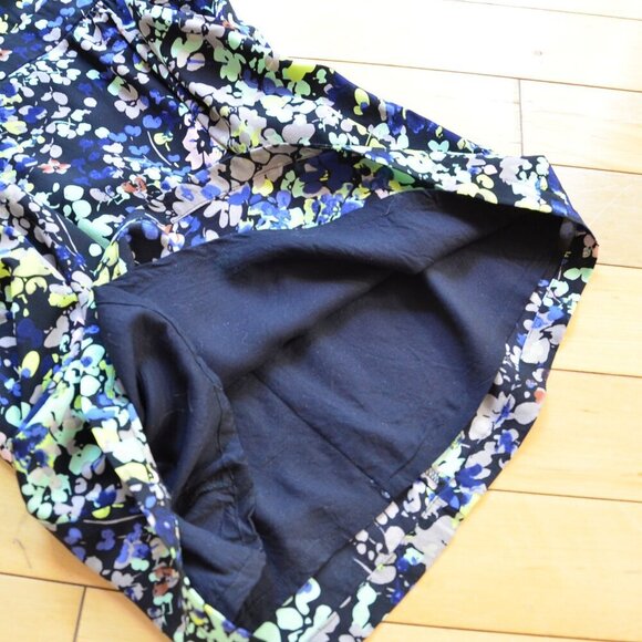 Essentiel Antwerp Silk Blend Multicolor Abstract Floral Dress Size XS - Picture 8 of 13